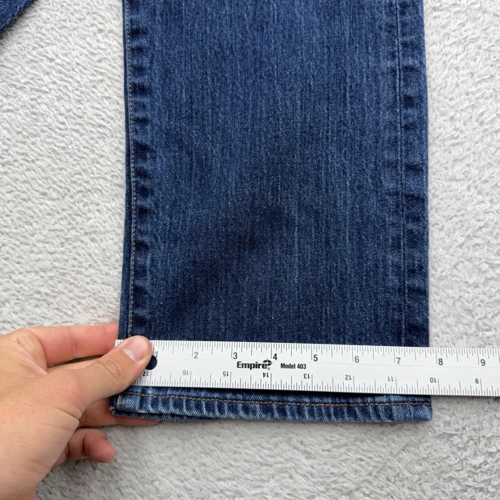 Brooks Brothers Mens Straight Fit Blue Denim Jeans W36 L30 Medium Wash